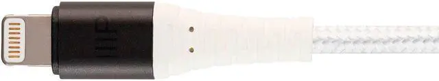 Alt view image 5 of 6 - Monoprice AtlasFlex Series Durable MFi Certified Lightning to USB Type-A Charge & Sync  Nylon-Braid