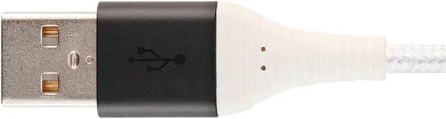 Alt view image 6 of 6 - Monoprice AtlasFlex Series Durable MFi Certified Lightning to USB Type-A Charge & Sync Nylon-Braid