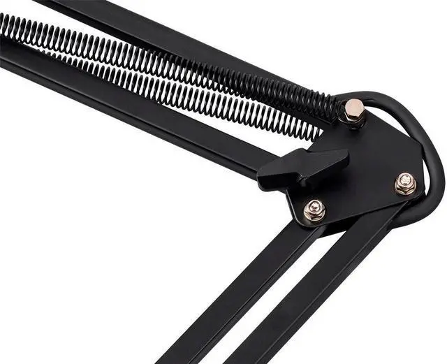 Alt view image 4 of 6 - Monoprice Suspension Boom Scissor Broadcast Mic Stand With Integrated XLR Cable, Arm Can Extend Up To 33in - Stage Right Series