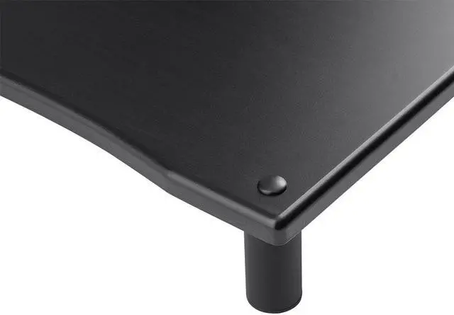 Alt view image 6 of 6 - Monoprice Monolith Amplifier/Component Stand XL - Black, Open Air Design, Scratch-Resistant, Hold Up to 200lbs. Perfect Way to Organize AV Components