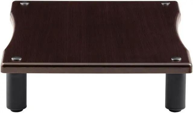 Alt view image 4 of 6 - Monoprice Monolith Amplifier/Component Stand XL - Espresso, Open Air Design, Scratch-Resistant, Hold Up to 200lbs. Perfect Way to Organize AV Components