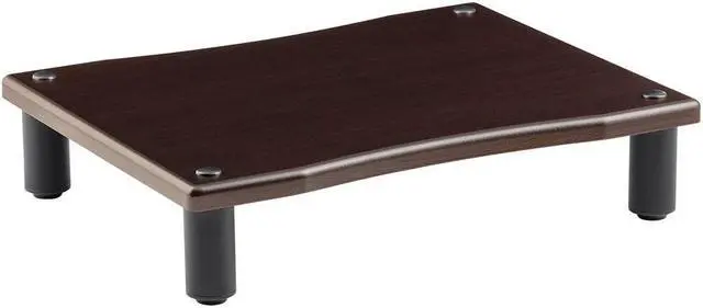 Alt view image 2 of 6 - Monoprice Monolith Amplifier/Component Stand XL - Espresso, Open Air Design, Scratch-Resistant, Hold Up to 200lbs. Perfect Way to Organize AV Components