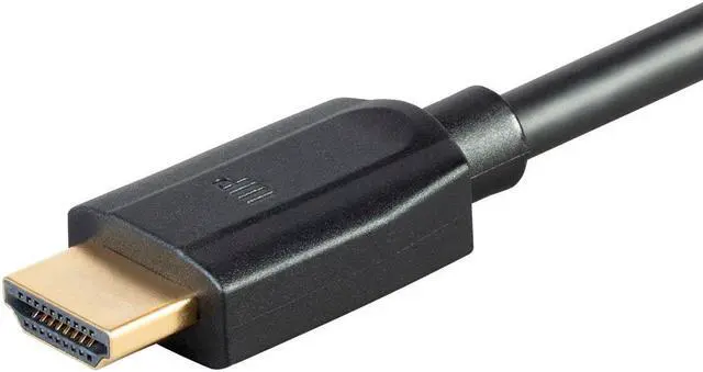 Alt view image 3 of 6 - Monoprice 8K HDMI Cable - 6 Feet - Black (5 Pack) Ultra High Speed, 8K@60Hz, Dynamic HDR, 48Gbps, eARC, UHDTV, AMD FreeSync