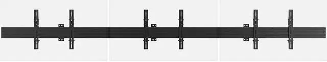 Alt view image 2 of 6 - Monoprice 3x1 Menu Board Wall Mount For Screens between 32in-65in, Max Weight 66lbs, VESA Patterns up to 600x400 - Commercial Series