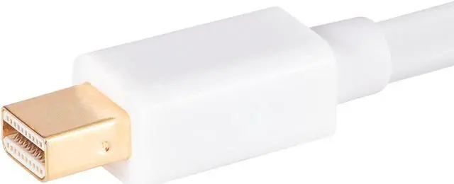 Alt view image 4 of 8 - Monoprice Video Cable - 10 Feet - White | 32AWG Mini Display Port to VGA Cable