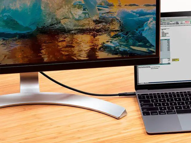 Alt view image 6 of 6 - Monoprice Durable USB 3.2 Gen 2 Type-C Data and Power Nylon-Braid Cable - 1 Meter - Black | 5A/100W - AtlasFlex Series