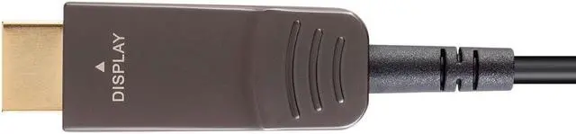 Alt view image 4 of 7 - Monoprice SlimRun AV HDR DisplayPort to HDTV Cable, 4K@60Hz, AOC, 100ft