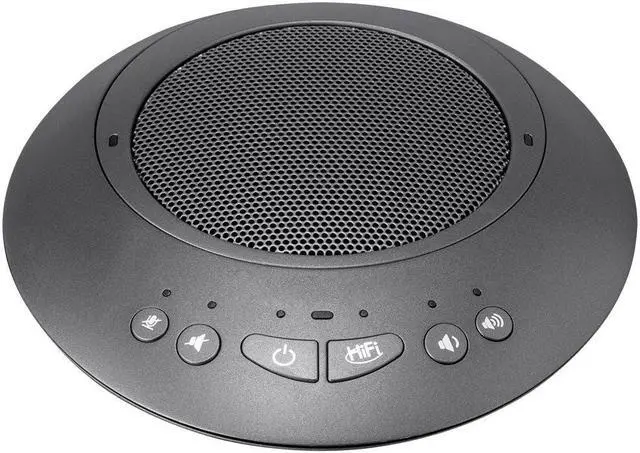 Alt view image 3 of 7 - Monoprice Wireless Omni Directional USB Conference Room Mic and Speaker, 360 degree with Noise and Echo Cancellation - WorkstreamCollection