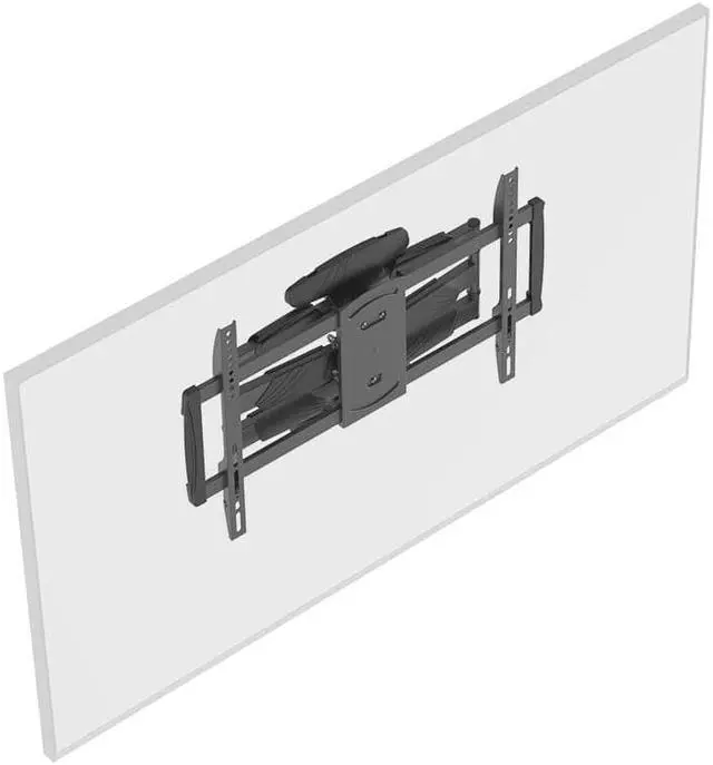 Alt view image 2 of 16 - Monoprice Full-Motion Articulating TV Wall Mount Bracket for TVs 37in to 80in, Max Weight 99 lbs, Ext. from 1.6in to 18.7in, VESA Patterns 600X400