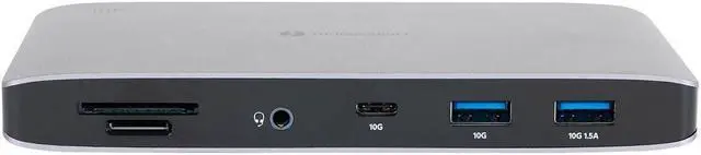 Alt view image 6 of 8 - Monoprice Thunderbolt 3 Dual DisplayPort Docking Station With USB-C MFDP Support For Non-Thunderbolt 3 Devices, With Thunderbolt 3 USB Type-C Cable