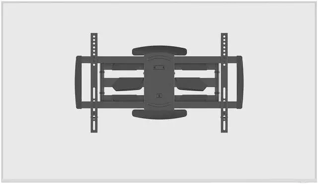 Alt view image 3 of 16 - Monoprice Full-Motion Articulating TV Wall Mount Bracket for TVs 37in to 80in, Max Weight 99 lbs, Ext. from 1.6in to 18.7in, VESA Patterns 600X400