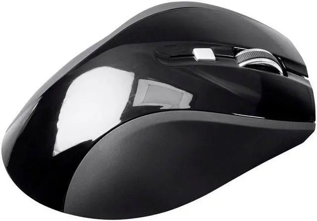 Main image of Monoprice Select Wireless Ergonomic Mouse - Black - Ideal For Work, Home, Office, Computers - Workstream Collection
