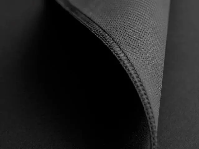Alt view image 4 of 5 - Dark Matter by Monoprice Launch Gaming Mouse Pad - Black Premium Micro-Woven Cloth, 450x400mm, Anti-fray Stitched Edges, Plush 2mm Thickness, Optimized for both Optical and Laser Sensors