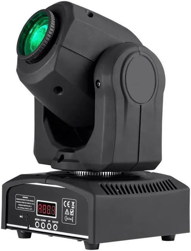 Main image of Monoprice Stage Beam LED Moving Head Light With 7 Colors and Gobos plus Open, 30 Watt - Stage Right Series