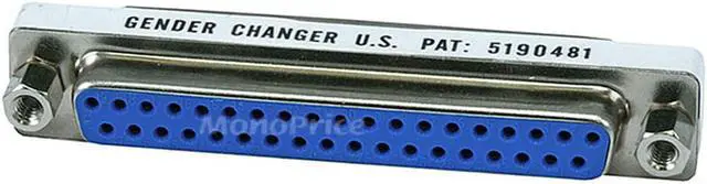 Alt view image 4 of 4 - Monoprice DB37 Female/Female Mini Gender Changer