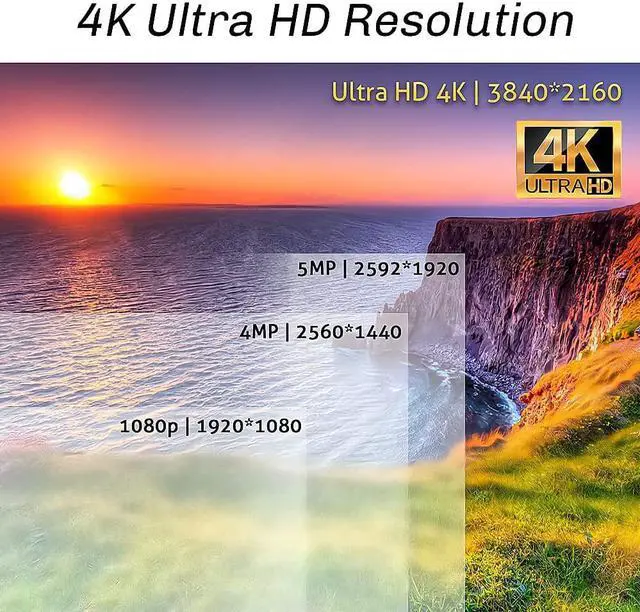 Alt view image 5 of 7 - Gadpiparty GW Security 8 Channel 12MP NVR 4K Security Camera System with (2) Bullet and (2) Dome 8MP PoE Color Night Vision Outdoor/Indoor Microphone Cameras, Smart AI Human/Vehicle Detection