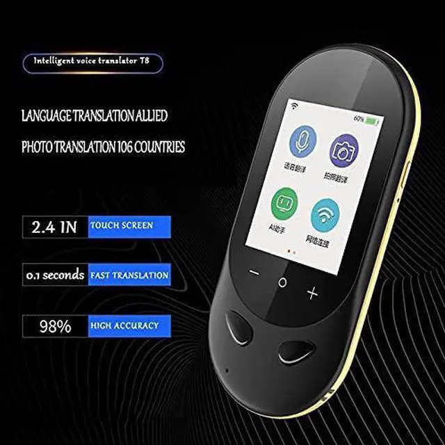 Alt view image 6 of 7 - T8IntelligentVoiceTranslatorOfflineSimultaneousTranslationPenSupportsPhotoTranslatorSupport106Languages Marriage Fashionable