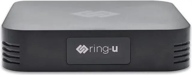 Main image of ring-u Hello Hub Small Business Phone System (PBX) and Service (VOIP). Up to 30 Lines and 75 Extensions. Keep Your Number! Set-up Easier Than a Wireless Router. Ring-u Service Required.