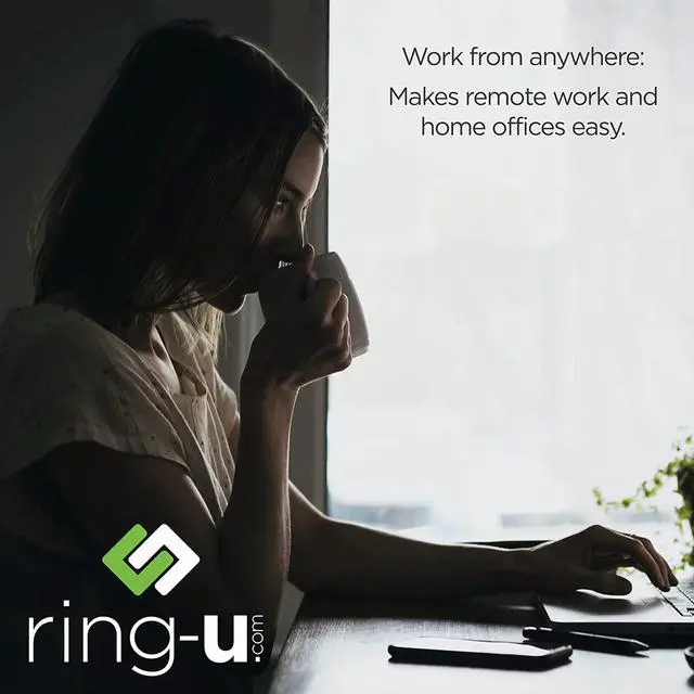 Alt view image 3 of 6 - ring-u Hello Hub Small Business Phone System (PBX) and Service (VOIP). Up to 30 Lines and 75 Extensions. Keep Your Number! Set-up Easier Than a Wireless Router. Ring-u Service Required.