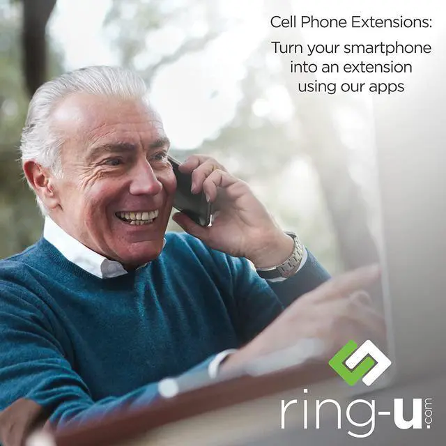 Alt view image 2 of 6 - ring-u Hello Hub Small Business Phone System (PBX) and Service (VOIP). Up to 30 Lines and 75 Extensions. Keep Your Number! Set-up Easier Than a Wireless Router. Ring-u Service Required.