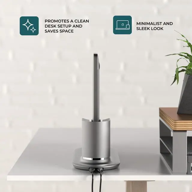 Alt view image 6 of 7 - HumanCentric DockBook for Touch Bar MacBook Pro Only, Compatible with Touch Bar MacBook Pro 2016-2020 and 2022, Must Have Touch Bar, Does NOT Support Dual Monitors, Requires Your Power Adapter