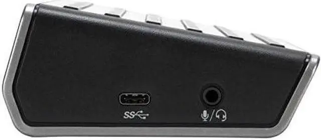 Alt view image 7 of 7 - Targus Universal USB 3.0 Dual Video 4K Laptop Docking Station (DOCK160USZ-50)