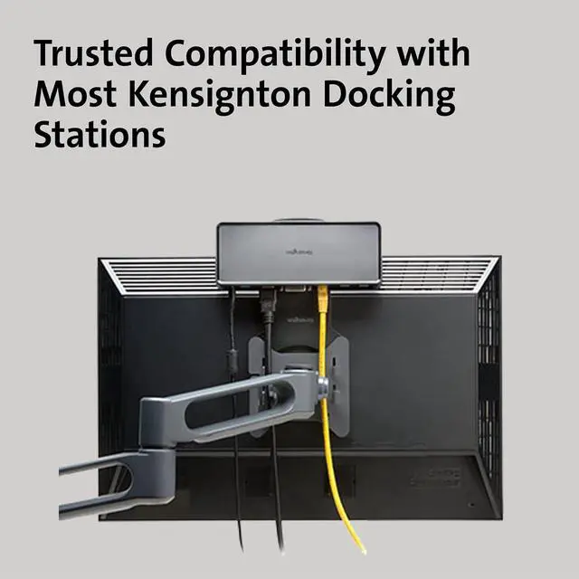 Alt view image 5 of 6 - Kensington Docking Station VESA-Compatible Monitor Mounting Plate (K33959WW)