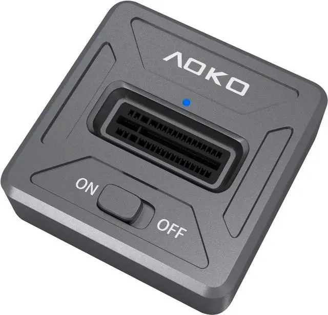 Main image of NVMe to USB Docking Station with Cloning Software, AOKO M.2 PCI-e NVMe SSD to USB Reader Adapter for System Hard Disk Upgrade Backup and Online Clone