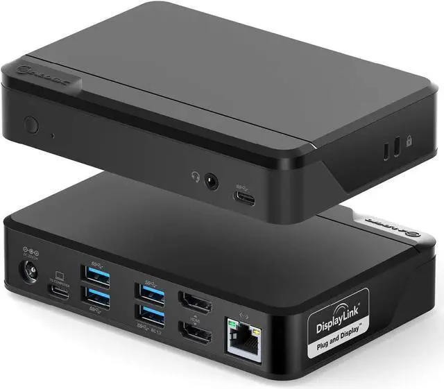 Main image of ALOGIC Universal Twin HD Docking Station USB-C & USB-A Compatible (DUTHD)