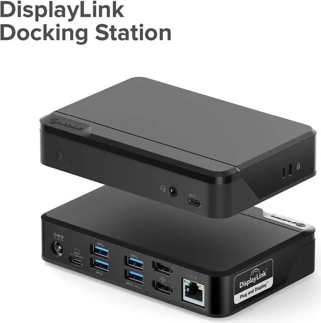 Alt view image 5 of 6 - ALOGIC Universal Twin HD Docking Station USB-C & USB-A Compatible (DUTHD)