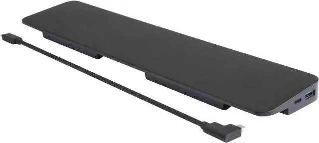 Alt view image 2 of 7 - V7 DOCKUCPT01 Docking Station - for Desktop PC/Notebook/Monitor - Yes - SD, microSD, MultiMediaCard (MMC) - 100 W - USB Type C - 3 Displays Supported - 4K - 3840 x 2160-2 x USB 2.0-3 x USB 3.0-2