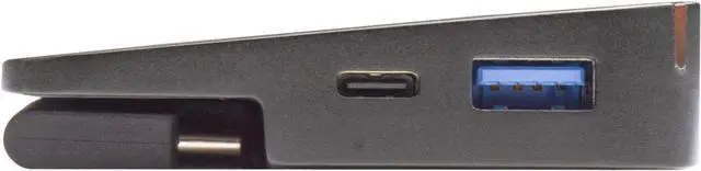 Alt view image 4 of 7 - V7 DOCKUCPT01 Docking Station - for Desktop PC/Notebook/Monitor - Yes - SD, microSD, MultiMediaCard (MMC) - 100 W - USB Type C - 3 Displays Supported - 4K - 3840 x 2160-2 x USB 2.0-3 x USB 3.0-2