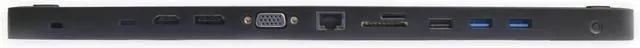 Alt view image 7 of 7 - V7 DOCKUCPT01 Docking Station - for Desktop PC/Notebook/Monitor - Yes - SD, microSD, MultiMediaCard (MMC) - 100 W - USB Type C - 3 Displays Supported - 4K - 3840 x 2160-2 x USB 2.0-3 x USB 3.0-2