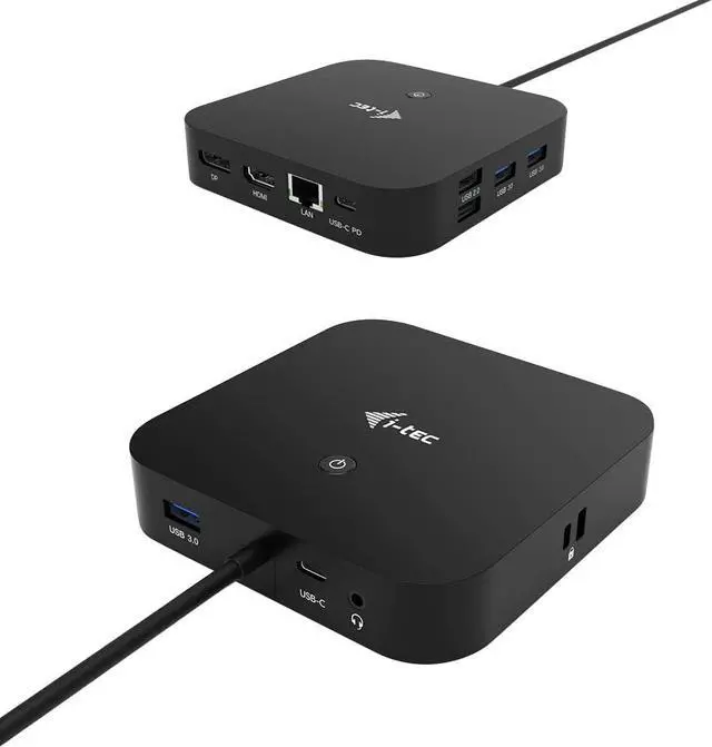 Alt view image 7 of 7 - USB-C 1xHDMI 1xDisplayPort Docking Station with 100W Power Delivery