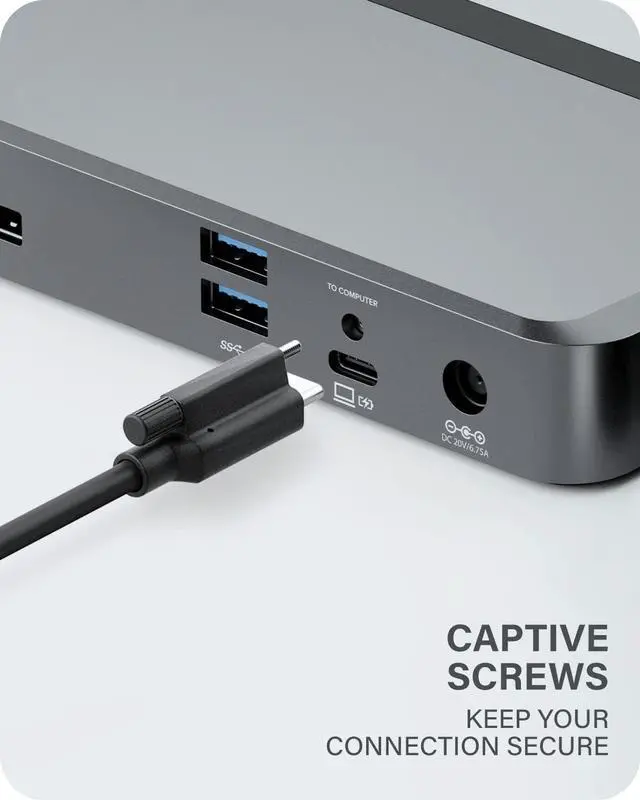 Alt view image 7 of 7 - ALOGIC (8 in 1) MX2 USB-C Dual Display 4K@60Hz DisplayPort Alt. Mode Docking Station  with 65W Power Delivery