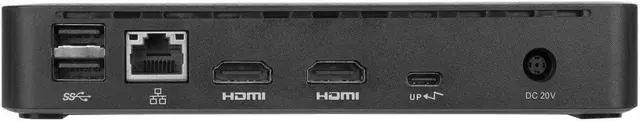Alt view image 3 of 7 - Targus Universal USB-C DV4K Docking Station with 65W Power Delivery, Black (DOCK310EUZ)