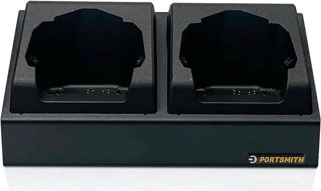 Alt view image 3 of 5 - Charging Dock for Zebra MC9300, MC9400, MC9450-2 Slot Charging Dock: Portsmith PSC2MC9300C