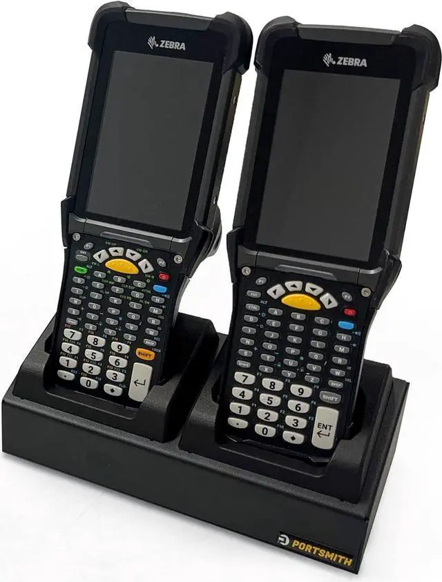 Alt view image 2 of 5 - Charging Dock for Zebra MC9300, MC9400, MC9450-2 Slot Charging Dock: Portsmith PSC2MC9300C