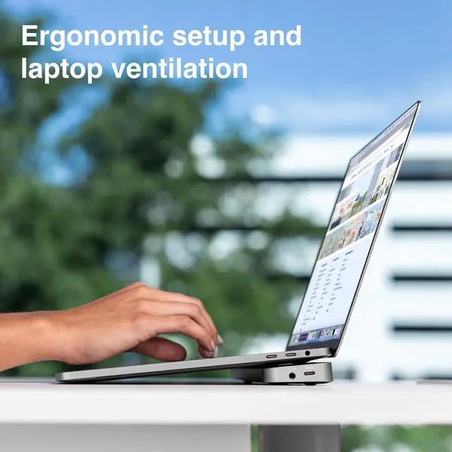 Alt view image 6 of 7 - SideTrak 4K Docking Station 13-in-1 - USB-C, USB-A 3.0, HDMI, 4k 60Hz Display, Ethernet, Audio Jack, Windows MST, Mac SST |  Docking Station, Thunderbolt Dock, Power Battery, Surface Tablet Dock