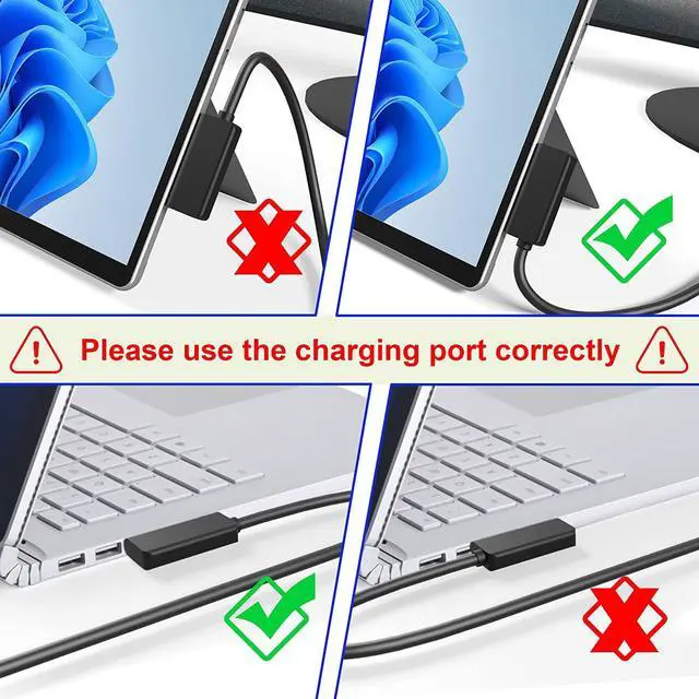 Alt view image 3 of 7 - Surface Dock, Surface Docking Station, 12-in-1 Triple Display (2 HDMI 4K+VGA) Microsoft Surface Dock for Surface Pro 9/8/X/7/6/5/4/3, Surface Book 3/2, Surface Book, Surface Laptop go/5/4/3/2/1