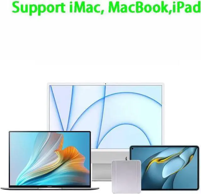 Alt view image 6 of 7 - Mini USB C Laptop Docking Station,7 in 1 Type C Adapter Compatible for iMac(Type C USB 3.0x3 SD TF Card Gigabit Ethernet)