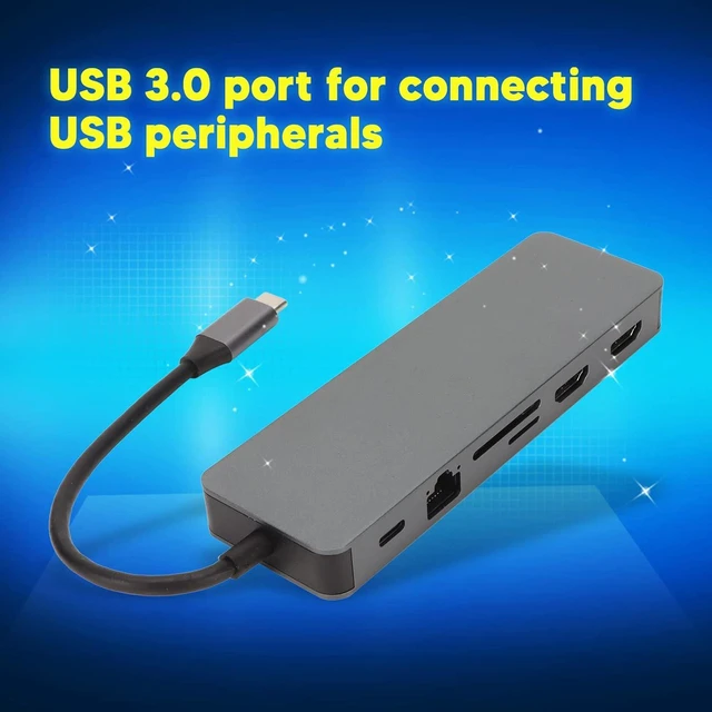 Alt view image 4 of 7 - MAVIS LAVEN 13-in-1 USB C Hub, 100W PD Charging 4K Display