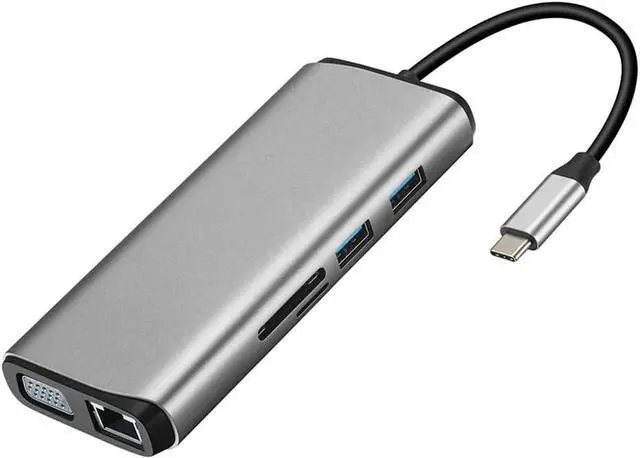 Main image of 11 in 1 C HUB, Docking Station, Type C Multiport Adapter for/Pro/Air/iMac Type C Device