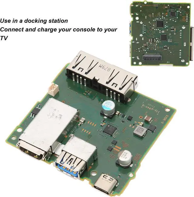 Alt view image 7 of 7 - Docking Station Mainboard, Multifunctional Replacement Docking Station Circuit Board High Accuracy Easy Installation PCB for N Switch