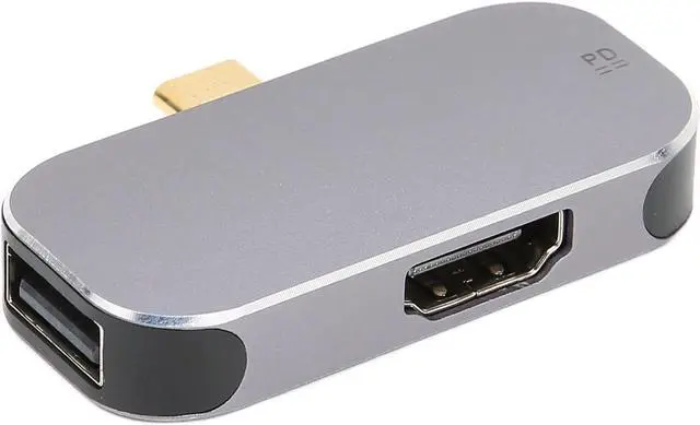 Alt view image 5 of 7 - Hub USB C Docking Station 3 in 1 USB C to HDMI Splitter Adapter 4K 60Hz with USB A and Type C (PD) Female Ports Hub for Mobile Phone Laptop Tablet