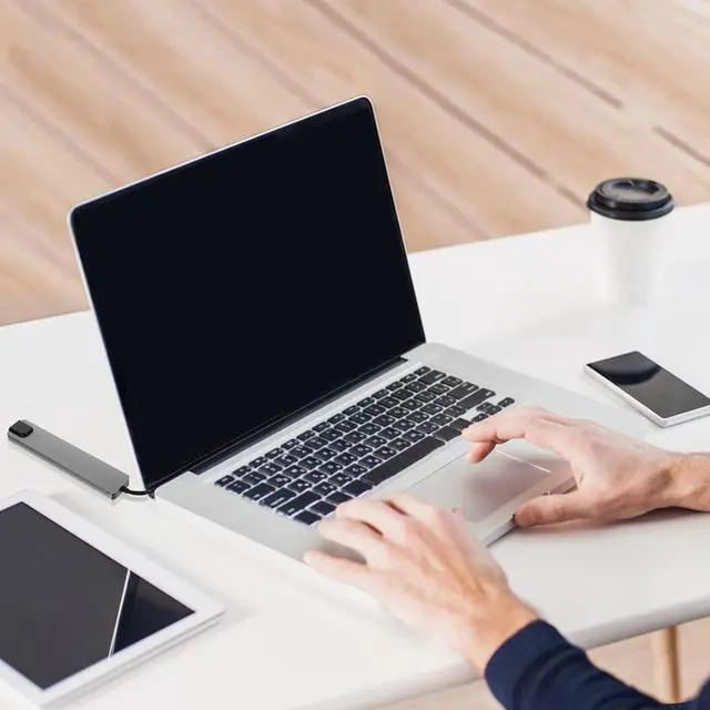 Alt view image 3 of 7 - jojofuny 3pcs Type-c USB Hub Practical Converter for Home Office Compact Design Support Pd Charging Ethernet