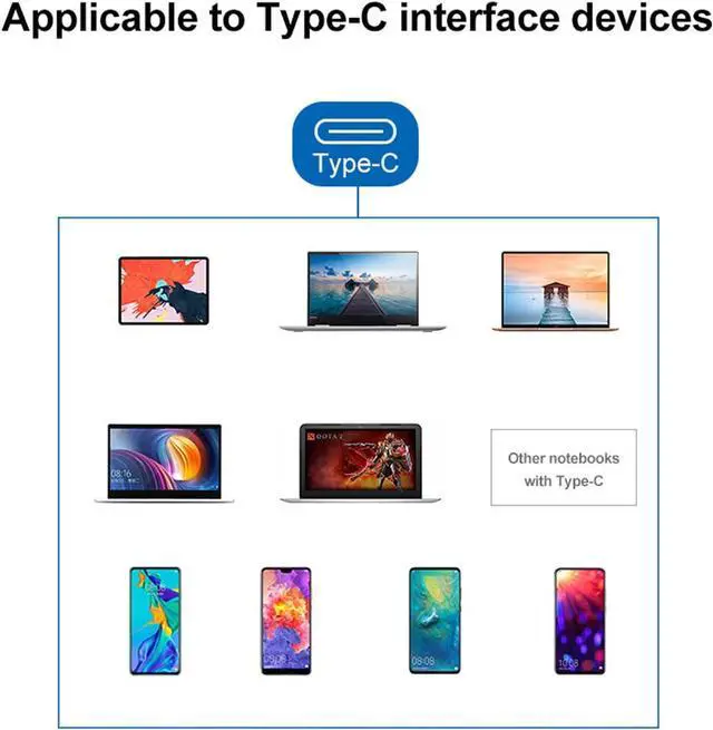 Alt view image 4 of 7 - 8 in 1 Type C Hub USB Docking Station with 87W PD Fast Charging VGA 4K HD USB 3 0 Ports and RJ45 Ethernet USB Docking Station Aluminum Alloy Design for Laptop Docking Station
