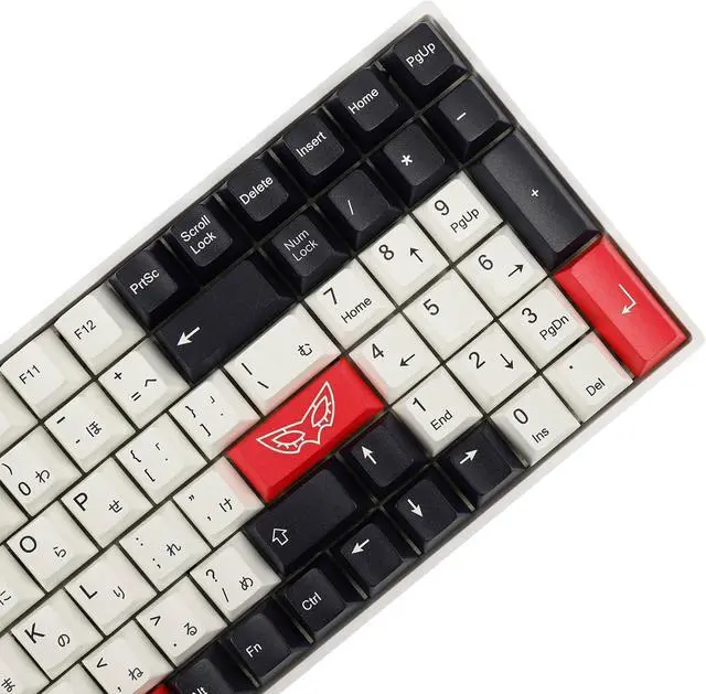 Alt view image 4 of 7 - 152 Key Metaverse P5 Dye Sub Keycaps PBT Cherry Profile ANSI ISO Key Caps for TKL 61 64 68 75 87 96 104 108 Keychron MX Keyboard
