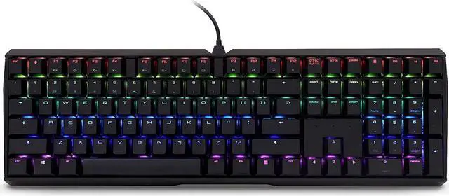 Main image of Cherry MX Board 3.0 S Wired Gamer Mechanical Keyboard with Aluminum Housing - MX Red Switches (Slight Clicky) for Gaming and Office - Customizable RGB Backlighting - Full Size - Black