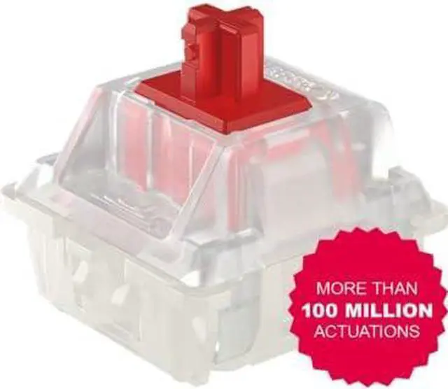 Alt view image 6 of 7 - Cherry MX Board 3.0 S Wired Gamer Mechanical Keyboard with Aluminum Housing - MX Red Switches (Slight Clicky) for Gaming and Office - Customizable RGB Backlighting - Full Size - Black